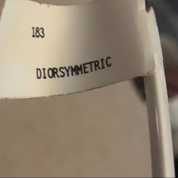 NIC CHRISTIAN DIOR SYMMETRIC GBZQV White MIRRORED59-19 new in case - Picture 11 of 11